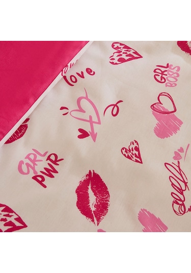 Karaca Home Luvio %100 Pamuk Çift Kişilik Nevresim Takımı Pembe Pembe