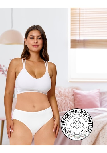 Alya Underwear Kadın Külot Basic Slip Renkli Pamuklu Iç Çamaşırı 10'lu Paket Multicolor-x32 Multicolor - X35
