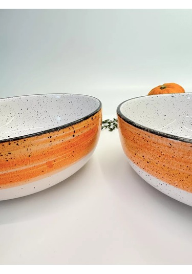 Milla Sweethome Seramik Servis Salatası Kabı 1 Adet 214685647 Turuncu