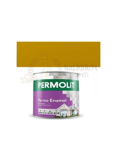 Permolit Enamel Altın Sarı Sentetik Yağlı Boya 2.5 Lt.