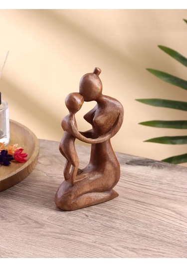 Simalend Annemiz Ve Çocuğumuz Ahşap Suar Heykeli 398393133