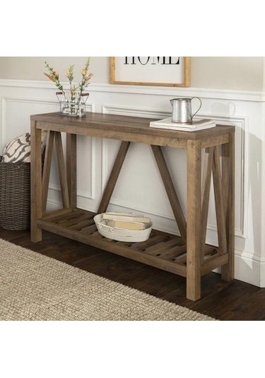 Ağaç Atölyesi Tina Masif Ahşap Dresuar Ceviz