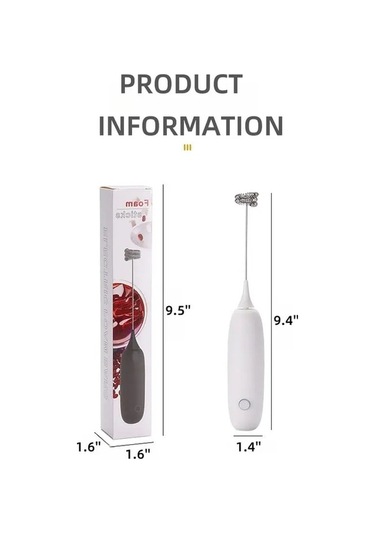 Ulzyvf Yumurta Yumurta Taşınabilir Süt Mutfak Mini Mikser Manuel Köpürtücüler Kahve Fonksiyonlu El Çok Çırpma Çırpıcılar Çikolata Cappuccino Beyaz Beyaz Araçları Md Beyaz