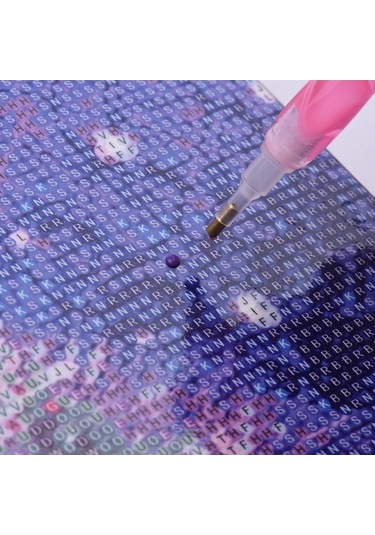 Novahub Çift Uçlu Reçine Elmas Kalemi - 4 Farklı Uç - Elmas Boyama Kullanımı Kolay, Ergonomik Tasarım