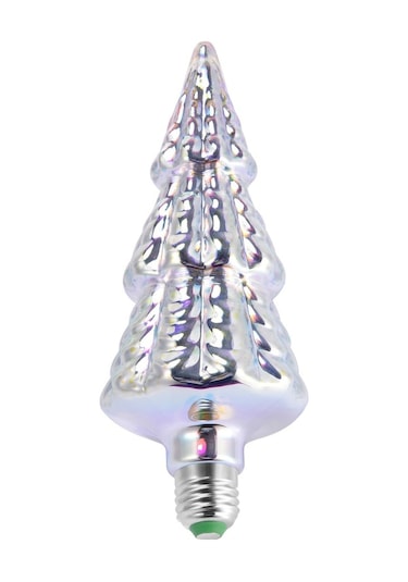 3d Led Noel Ağaç Lambası E27, 6w Isıncak Beyaz 2700k, 360 Işık Açısı, 85-265v Cam Malzeme