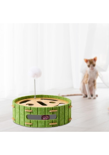 Homyl Kapalı Yavru Kedi Eğitimi Oynamak Için Cat Scratcher