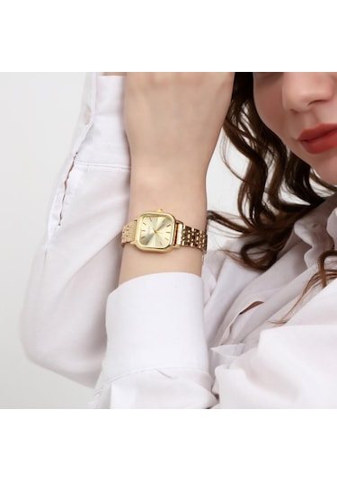 Melian Gold Kadran Gold Kordon Kadın Kol Saati Altın