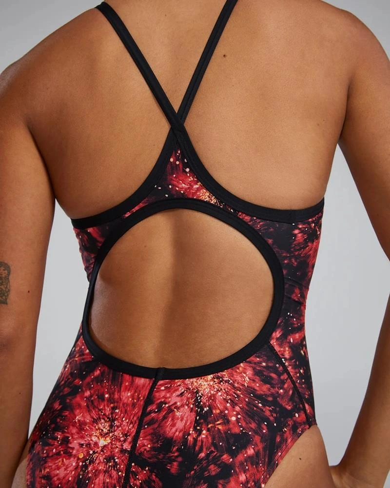 Tyr Durafast Lite Kadın Diamondfit Mayo - Radiant Kırmızı