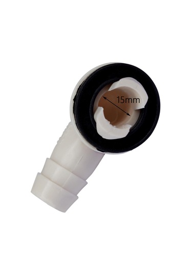 Suntek Klima Drenaj Hortumu Bağlantı Adaptörü Pencere Ac Beyaz