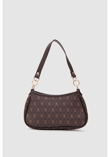 Farme Monogram Baget Ve Çapraz Çanta Kahverengi Kahve