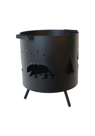 Nurgaz Orman Şöminesi Küçük Çok Renkli