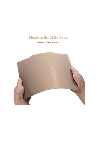 Novahub Creality Cl-3d Serisi İçin Paslanmaz Çelik Platform, 220x220mm, Esnek Yüzey