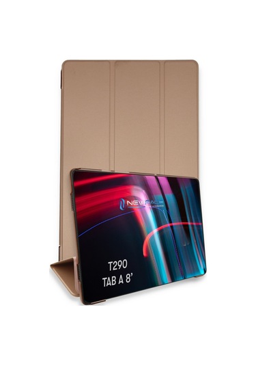 Galaxy  Uyumlu  T290 Tab A 8 Kılıf Tablet Smart Kılıf - Rose Gold Arka Kapak