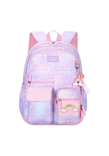 Pamukkale Ilkokul Öğrencileri Için Yeni Okul Çantaları Msugxr Açık Mor