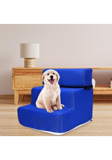 Suntek Pet Köpek Merdiven Rampa Yıkanabilir Koyu-mavi