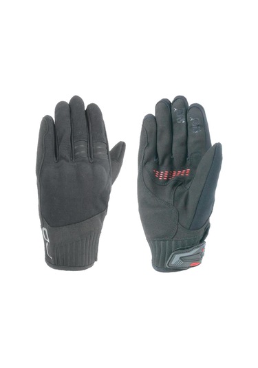 Oj Lever Siyah Korumalı Motosiklet Eldiveni M