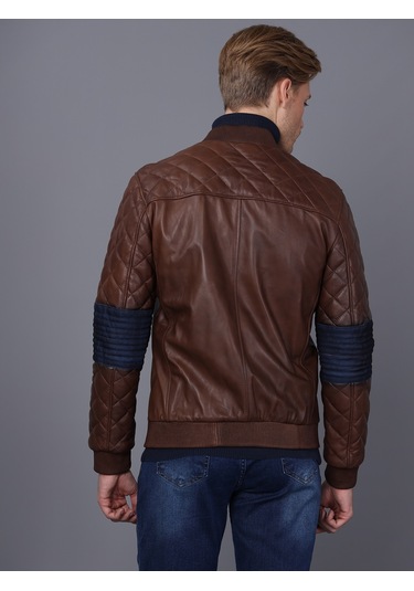 Basics&more Erkek Deri Ceket E1023 001