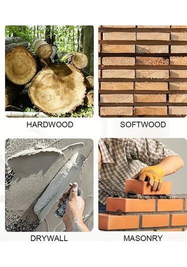 Motion003 Wm710 Çift Ekranlı Dijital Ahşap Nem Ölçer Ortam Sıcaklık Nem Ağaç Nem Tespit Pilsiz Higrometre Büyük Ekran 1888 Ölçüm Modu Siyah Abs Kasa