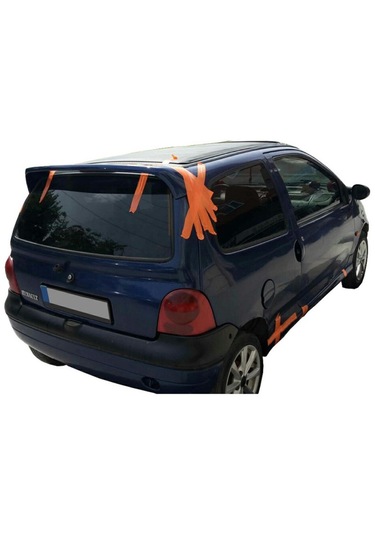 Renault Twingo Uyumlu Yedek Parça Spoiler Boyasız