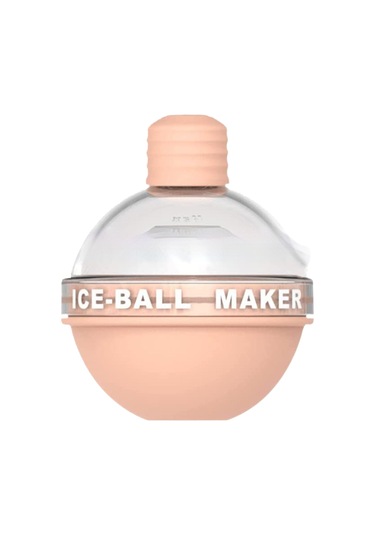 Eternal Luck 4 Adet Ev Tipi Buz Topu Makinesi Ampulü Buz Kalıbı-sakura Pembe