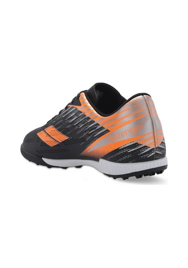 Slazenger CAMBLY HS Erkek Çocuk Halı Saha Siyah / Turuncu Futbol Ayakkabısı