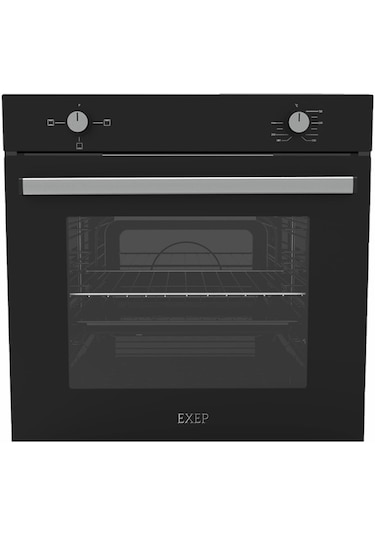 Exep Basic Eğik EF-200 - EO-330 - ED-401 Siyah Ankastre Set