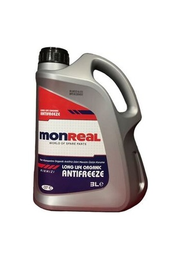 Monreal 304 Kırmızı Antıfrız 3lt Monreal Long Lıfe Organık-37 6x3lt