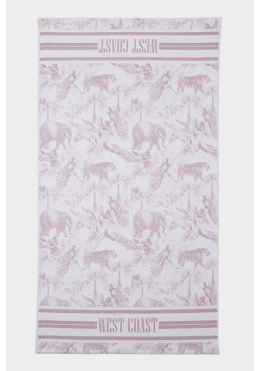 DeFacto Kadın Desenli Pamuklu Plaj Havlusu W8309AZ25SMPN1