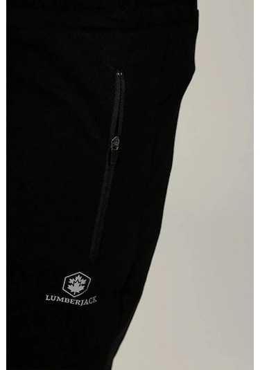 Lumberjack Erkek Ct107 Basic Jogger Eşofman Altı Siyah