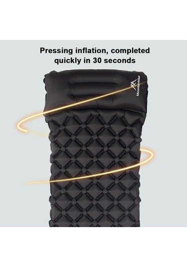 Mountainhiker Dahili Pompalı Yatak Açık Hava Kamp Piknik Uyku Matı Mavi