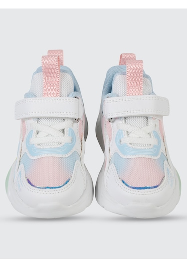 Civil Sport Kız Çocuk Spor Ayakkabı 22-25 Numara Beyaz-pembe Beyaz-Pembe