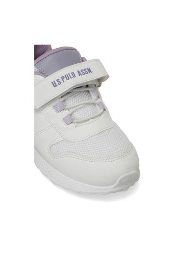 U.s. Polo Assn. Garfıeld Jr 4fx Beyaz Kız Çocuk Spor Ayakkabı 000000000101511162 Beyaz - Lila