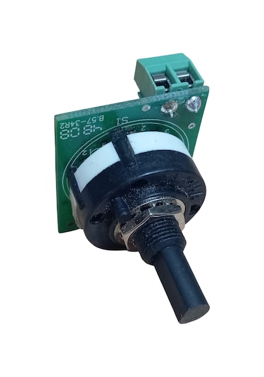 Rs26 1x12 Rotary Komitatörlü Müzik Ses Anahtarı