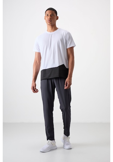 Tommy Life Antrasit Polyester İnce Yumuşak Comfort Fit Erkek Eşofman Alt - 82119 Antrasit