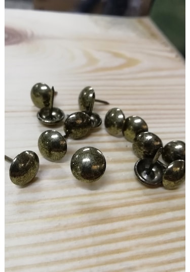 100 Adet 11 mm Düz Antik Kabara Raptiye Hobi Çivisi Koltuk Çanta Tasarım Aksesuar Süsü