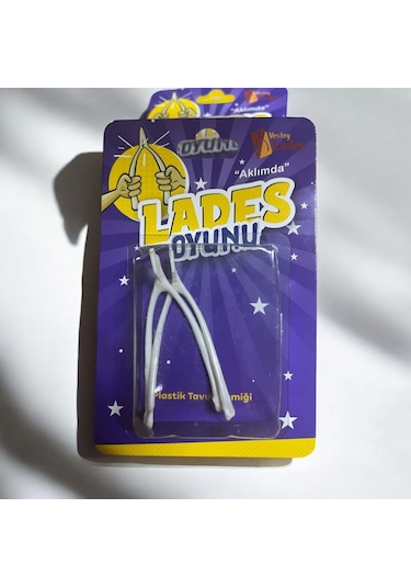 Nostaljik Lades Oyuncağı Plastik Lades Kemiği