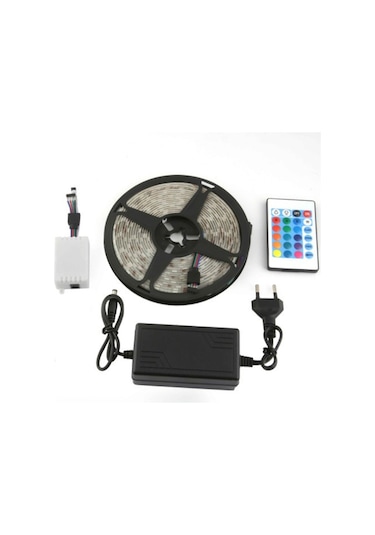 Periboia Rgb Şerit 54 Led Kumandalı Usb Bağlantılı