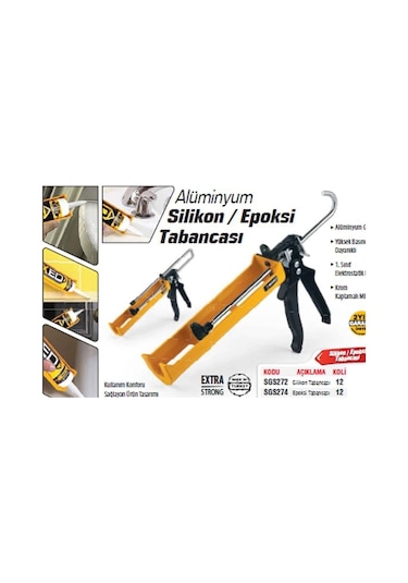 Sgs Sgs271 Metal Silikon Tabancası 1 Adet