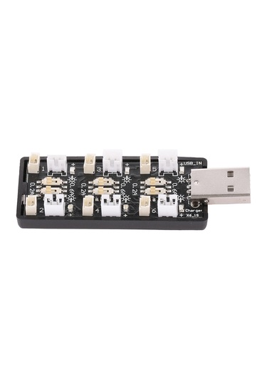 Xiyyadms 6'ya Kadar 1s Lipo Pil Şarj Cihazı - Usb İle Taşınabilir Çoklu Şarj