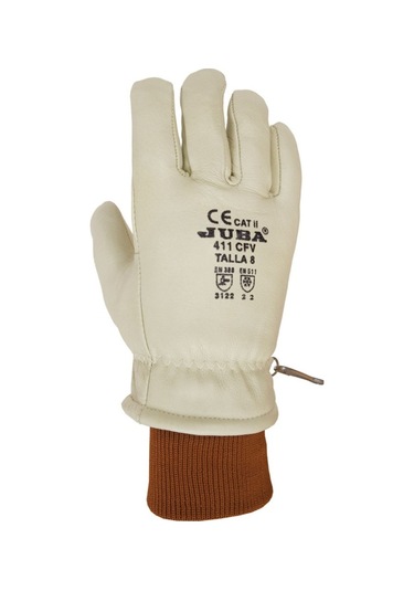 Soğuk Hava Eldiveni -30C, Suya Dirençli Deri | Juba 411 Cfv