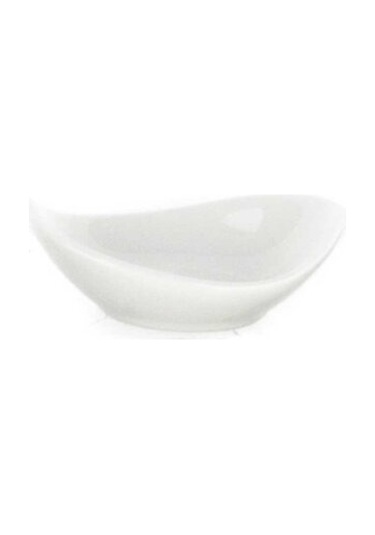 Ultraform Porselen Oval Kase 9x5cm Beyaz