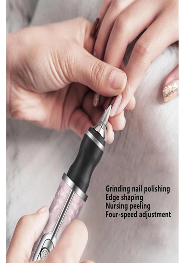 6 Parça Şarjlı Tırnak Törpüsü Frezesi Seti