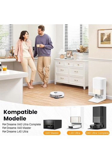 Xiaaokeji Dreame X40 Ultra Robot Süpürge Parçaları İçin 20 Adet