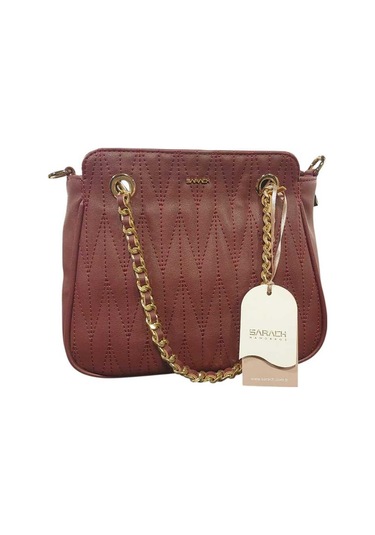 251ıu400 Bordo Kadın El Çantası Bordo