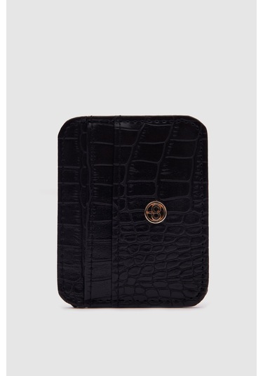 Klone Siyah Renk Bayan Kartlık -Siyah