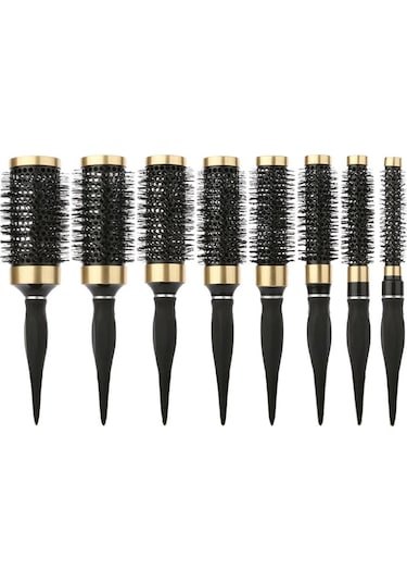 Homyl Fön Kurutma Doğrultma Için Anti-statik Yuvarlak Saç