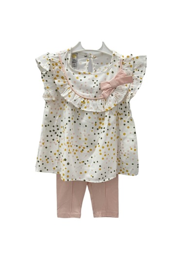 Babydoll 2'li Takım Via Pembe-10798 Pudra