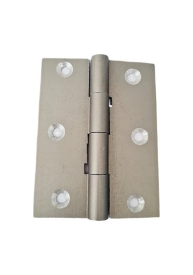 Alüminyum 8 Cm Geniş Sabit Mentese 80 X 60 X 2 Mm / 10 Adet