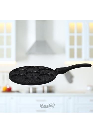 Zümrüt Pankek Tavası 26 Cm Siyah