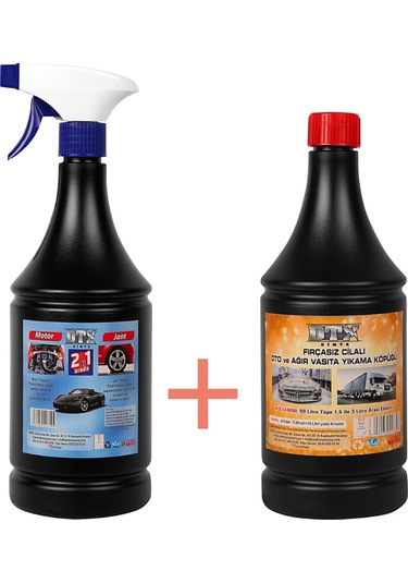 Motor Jant Temizleme Sıvısı Konsantre 1/5 2'Si 1 Arada 1 Lt & N11.107